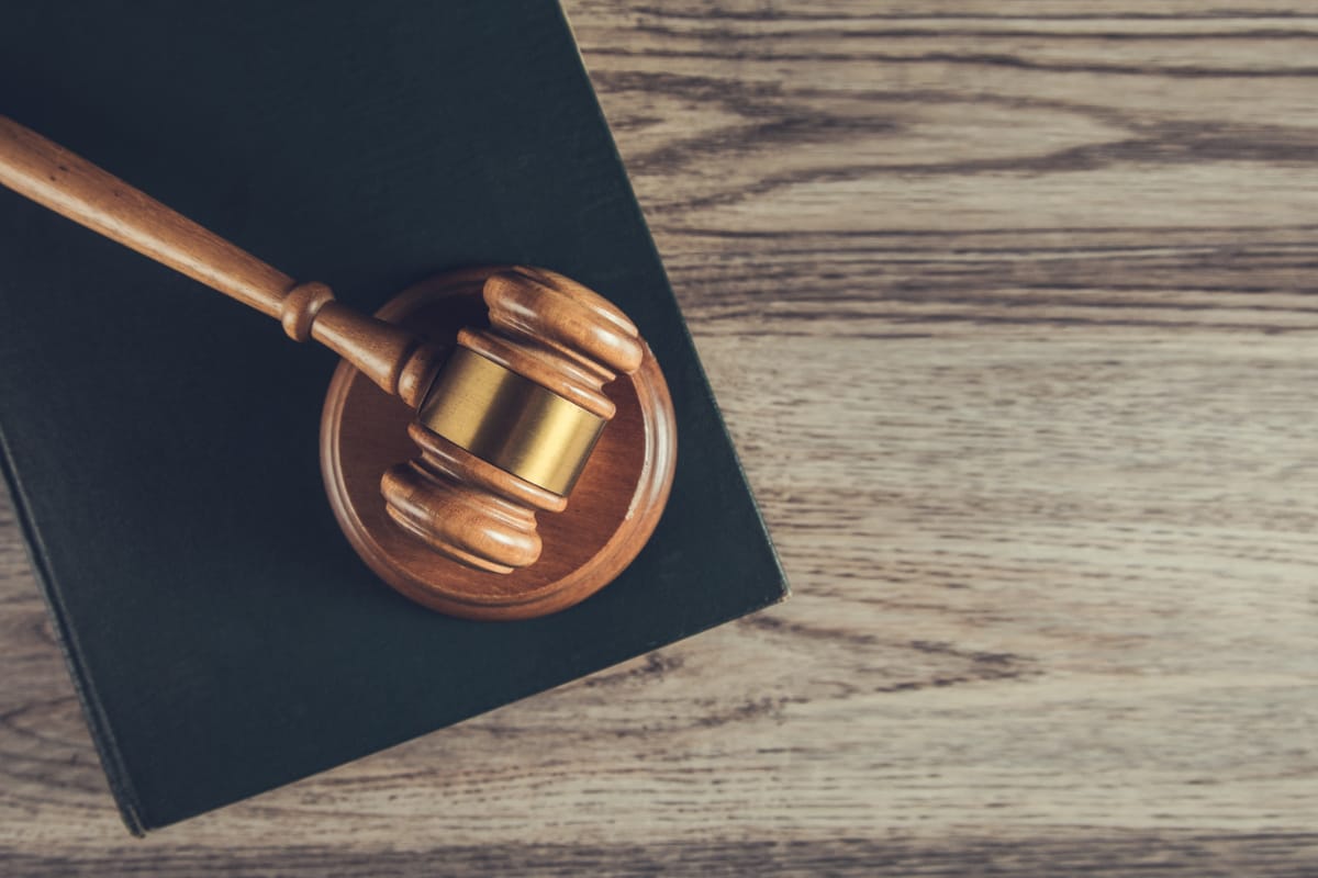 Gavel on a Desk