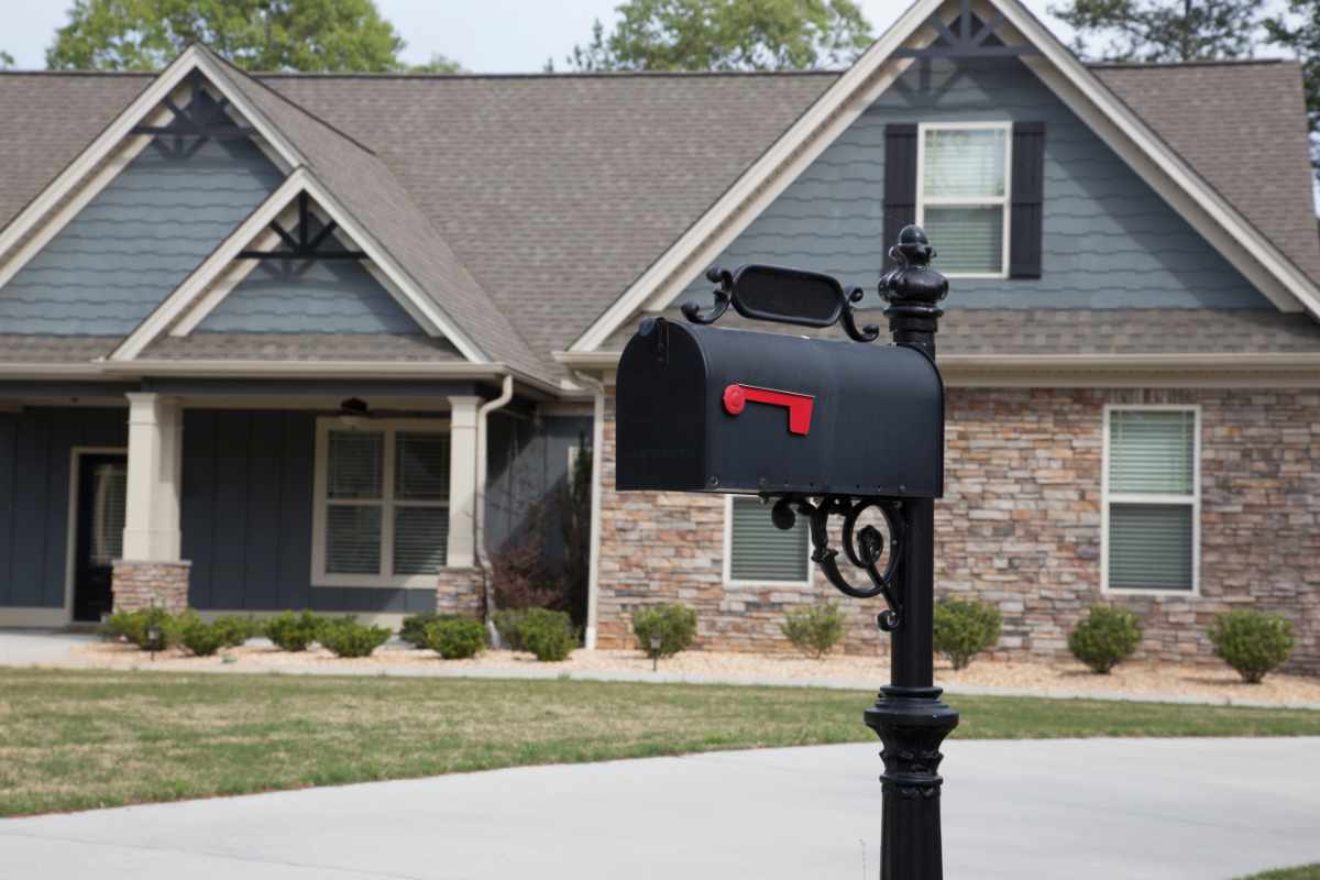 Mailbox Outside of House